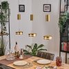 Dingersjo hanging light, pendant light LED brass, 3-light sources