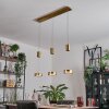 Dingersjo hanging light, pendant light LED brass, 3-light sources