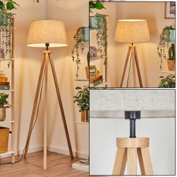 Bassagoda floor lamp Ecru, 1-light source