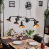 Toftbyn pendant light black, 7-light sources