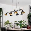 Toftbyn pendant light black, 7-light sources