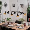 Toftbyn pendant light black, 7-light sources