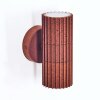 Cidral outdoor wall light, Up & Down Light rust-coloured, 2-light sources