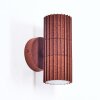 Cidral outdoor wall light, Up & Down Light rust-coloured, 2-light sources