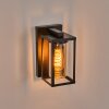 Portalis outdoor wall light black, 1-light source