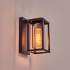 Portalis outdoor wall light black, 1-light source