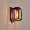 Portalis outdoor wall light black, 1-light source, Motion sensor