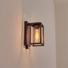 Portalis outdoor wall light black, 1-light source, Motion sensor