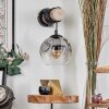 Ripoll globe light, wall light Ecru, black, 1-light source