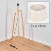 Bassagoda floor lamp Ecru, 1-light source