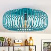 Wemude ceiling light blue, 1-light source