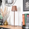 Vannie Outdoor table lamp, table lamp LED brown, 1-light source