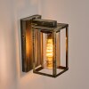 Portalis outdoor wall light gold, black, 1-light source