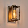 Portalis outdoor wall light gold, black, 1-light source