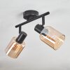 Aggebu ceiling light black, 2-light sources