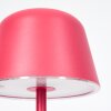 Asen Outdoor table lamp, table lamp LED pink, 1-light source