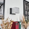 Medvik wall light LED black, 1-light source