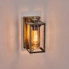 Portalis outdoor wall light gold, black, 1-light source, Motion sensor