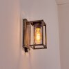 Portalis outdoor wall light gold, black, 1-light source, Motion sensor