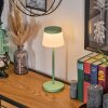 Algeraz Outdoor table lamp, table lamp LED green, 1-light source