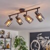 Aggebo ceiling light black, 4-light sources