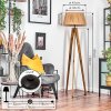 Granja floor lamp Ecru, black, 1-light source