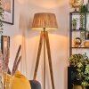 Granja floor lamp Ecru, black, 1-light source