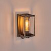 Portalis outdoor wall light gold, black, 1-light source