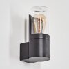 Morbak outdoor wall light black, 1-light source