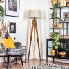 Bassagoda floor lamp Ecru, black, 1-light source