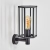 Monfanim outdoor wall light black, 1-light source