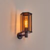 Monfanim outdoor wall light black, 1-light source