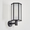 Monfanim outdoor wall light black, 1-light source