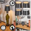 Salgadinho Outdoor table lamp, table lamp LED black, 1-light source