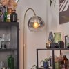 Koyoto globe light, floor lamp brass, 1-light source