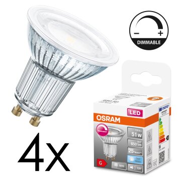 GU10 LED 7.9 Watt neutral white dimmable 650 Lumen