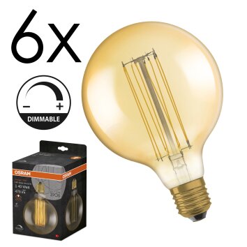 E27 LED 5.8 Watt warm-white dimmable 470 Lumen