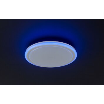 Wofi BODO ceiling light LED white, 1-light source, Remote control, Colour changer