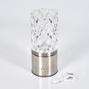 Lauter table lamp LED matt nickel, 1-light source