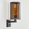 Monfanim outdoor wall light black, 1-light source