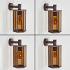 Monfanim outdoor wall light rust-coloured, 1-light source