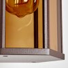 Monfanim outdoor wall light rust-coloured, 1-light source