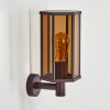 Monfanim outdoor wall light rust-coloured, 1-light source