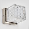 Medvik wall light LED matt nickel, 1-light source