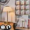 Rands table lamp LED brass, 1-light source