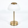 Rands table lamp LED brass, 1-light source