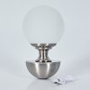 Lakolk table lamp LED matt nickel, 1-light source