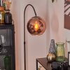 Koyoto globe light, floor lamp coppery, 1-light source