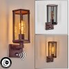 Monfanim outdoor wall light rust-coloured, 1-light source