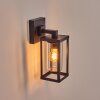 Avete outdoor wall light black, 1-light source